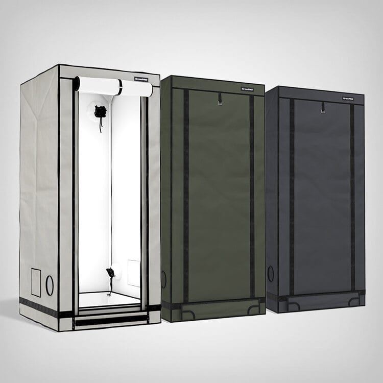 GrowPRO 4.0 Growbox S, 80x80x180cm, Beige, Chive oder Ebony