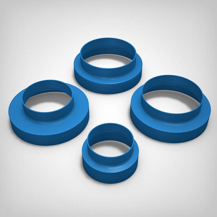 CarbonActive Reduzierstück, 125/100-200/160mm