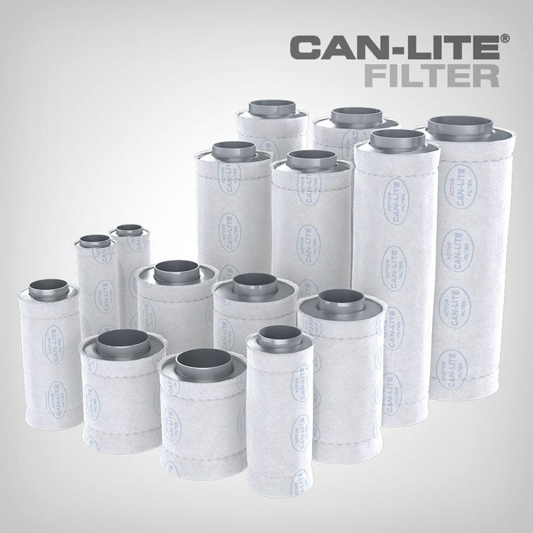 Can-Lite Aktivkohlefilter, 425-3000m³/h, ø 125-315mm
