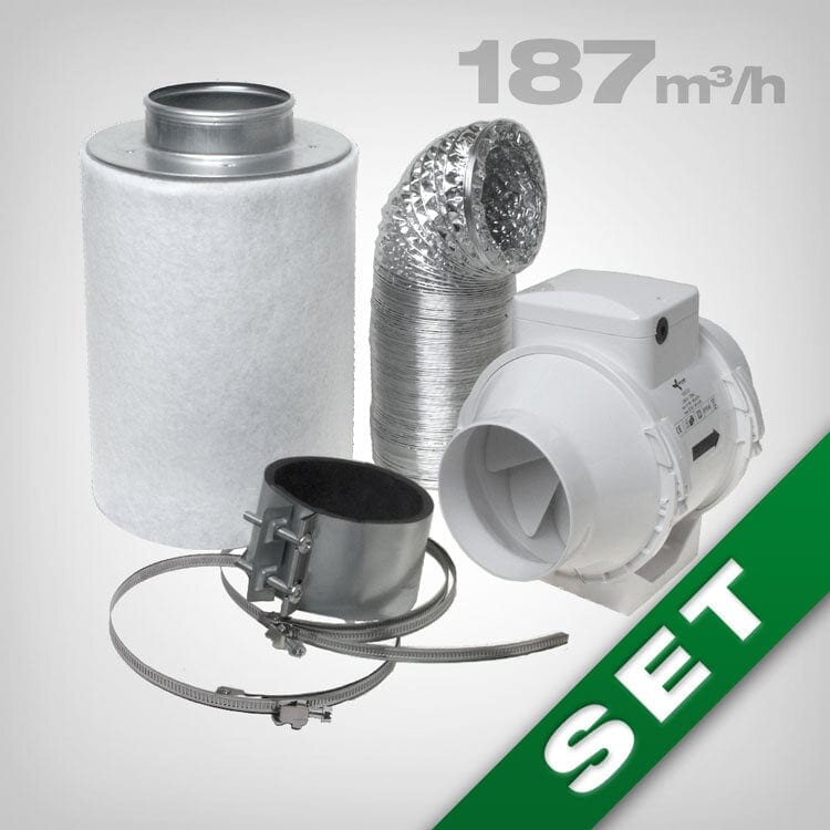 AKF Grow Lüftungsset 160 ECO Low Budget Grow