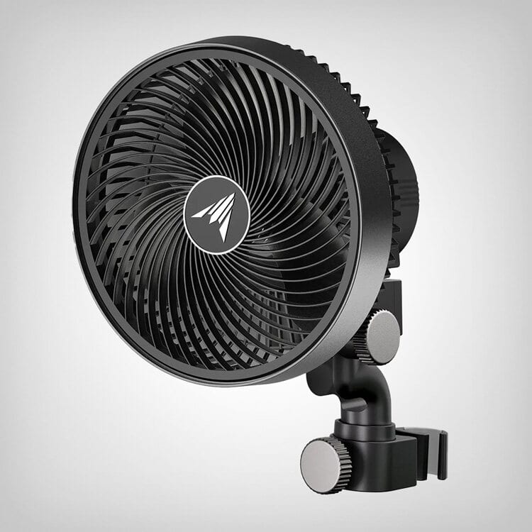 AC Infinity Cloudray S6, Clip-Ventilator mit EC-Motor, oszillierend