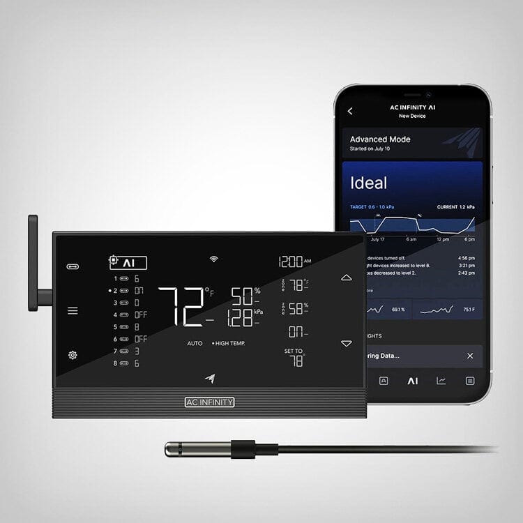 AC Infinity Controller AI+ Umweltcontroller, KI-gesteuert, Bluetooth + Wi