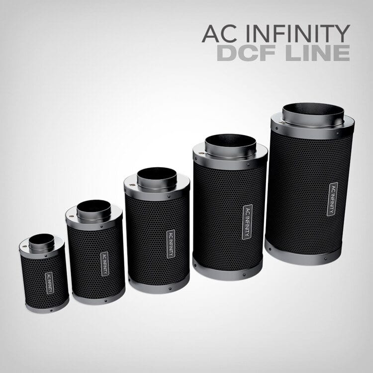 AC Infinity Aktivkohlefilter mit australischer Aktivkohle, 100-300mm
