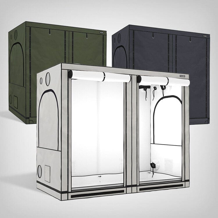 GrowPRO 4.0 Growbox XXL, 240x120x200cm, Beige, Chive oder Ebony