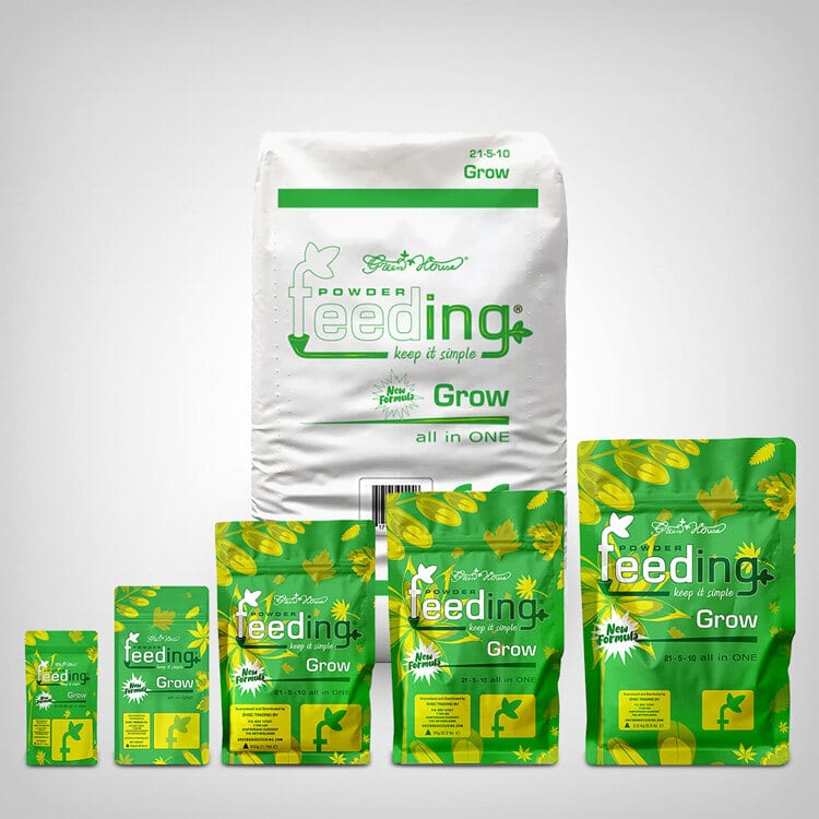 Green House Powder Feeding Grow